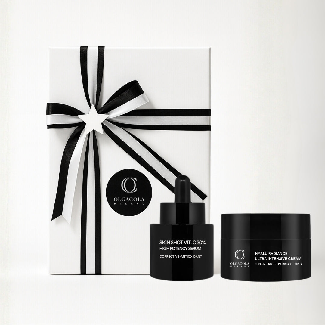 Kit Siero Skin Shot Vit. C 30% + Hyalu Radiance Ultra Intensive Cream