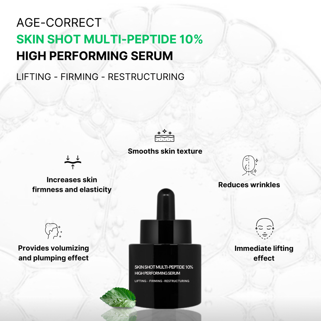 Skin Shot Multi-Peptide 10% High Performing Serum