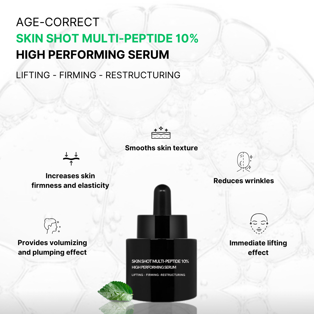 Skin Shot Multi-Peptide 10% High Performing Serum