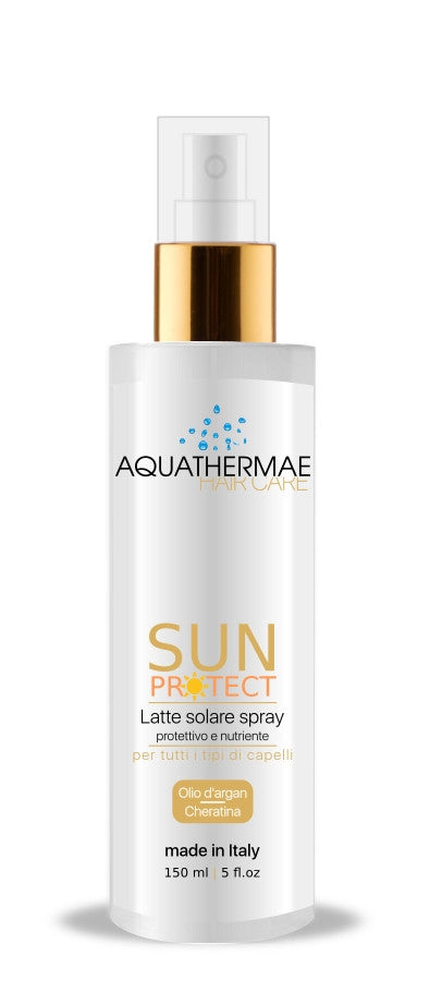 Kit solare protettivo e nutriente, capelli sani e protetti,  argan e cheratina